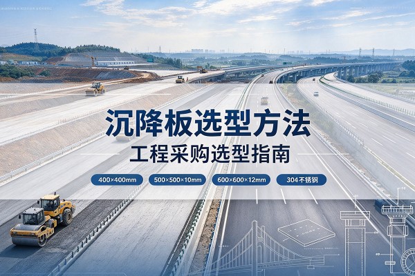 郧西沉降板选择方法