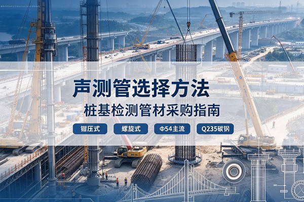 郧西声测管选型标准