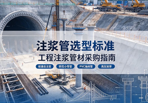 郧西注浆管选型标准