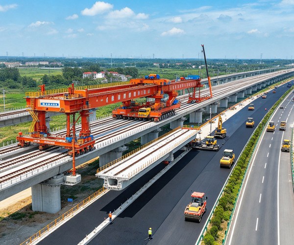 郧西公路建设